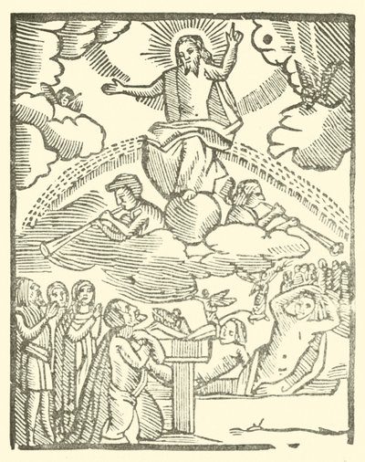 Illusztráció a Roxburghe-balladákhoz (fametszet) alkotó: (after) English School