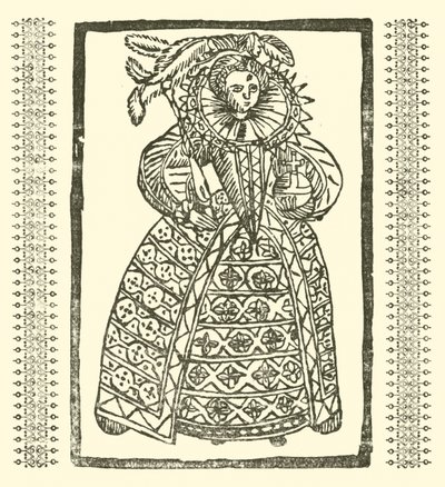 Illusztráció a Roxburghe-balladákhoz (fametszet) alkotó: (after) English School