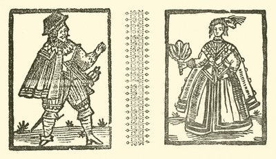Illusztráció a Roxburghe-balladákhoz (fametszet) alkotó: (after) English School