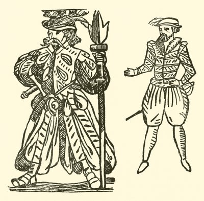 Illusztráció a Roxburghe-balladákhoz (fametszet) alkotó: (after) English School