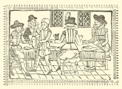 Illusztráció a Roxburghe-balladákhoz (fametszet) alkotó: (after) English School