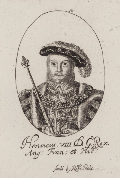 Henrik király (metszet) alkotó: (after) English School