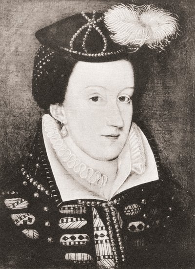 Mária, skótok királynője (litho) alkotó: (after) English School