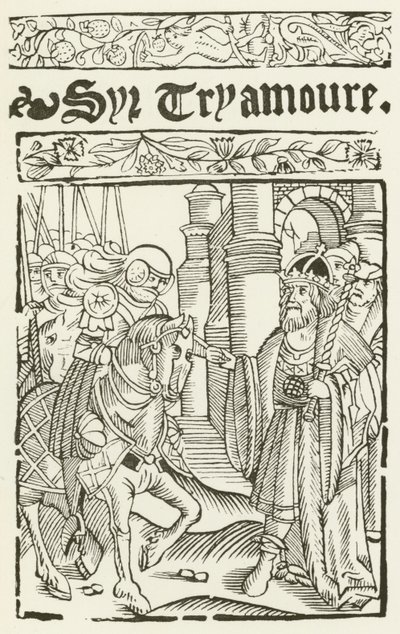 Sir Tryamoure (metszet) alkotó: (after) English School