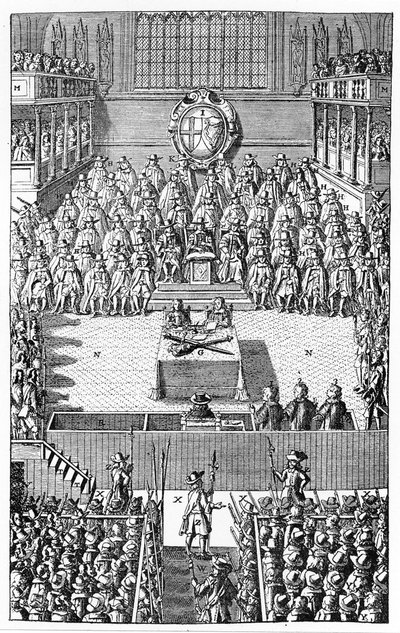 I. Károly pere, 1649 januárja alkotó: (after) English School