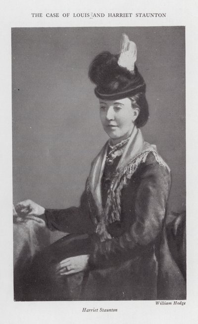 Louis és Harriet Staunton esete (litográfia) alkotó: (after) English photographer