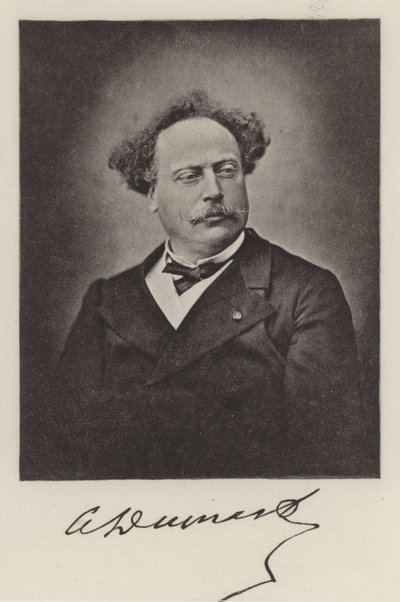 Alexandre Dumas ifjabb francia regényíró (f/w fotó) alkotó: (after) French Photographer