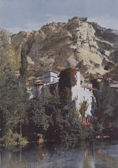 Chateau de la Caze (színes fotó) alkotó: (after) French Photographer