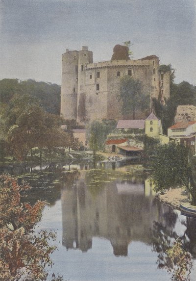 Clisson, Chateau (színes fotó) alkotó: (after) French Photographer