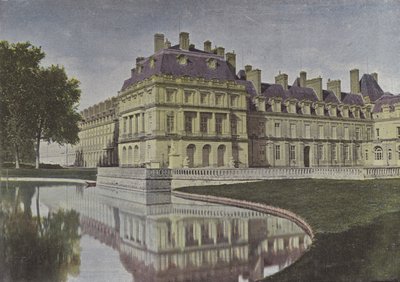 Fontainebleau, A szökőkút udvara (színes fotó) alkotó: (after) French Photographer