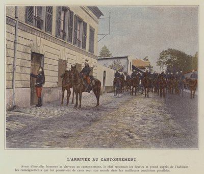 Érkezés a kantonba (színes fotó) alkotó: (after) French Photographer