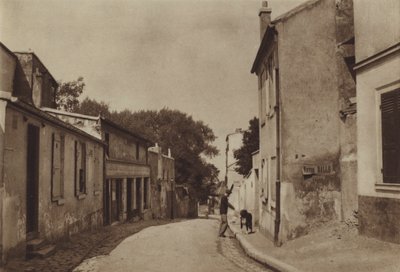 Rue Saint-Vincent (f/w fotó) alkotó: (after) French Photographer