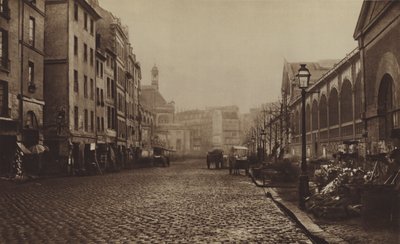 Rue de la Tonnellerie, Les Halles (f/w fotó) alkotó: (after) French Photographer