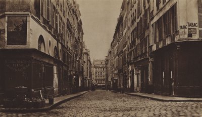 A rue des Moulins 1866 körül, lebontották, hogy helyet adjon az Avenue de l