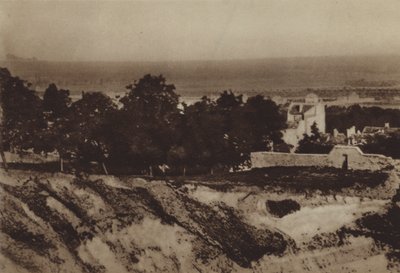 A Butte északi lejtője 1855-ben (f/w fotó) alkotó: (after) French Photographer