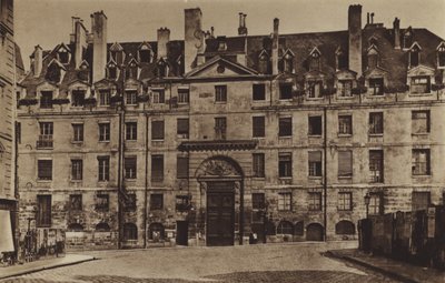 A Lycee Louis-le-Grand főbejárata 1887-ben (f/w fotó) alkotó: (after) French Photographer