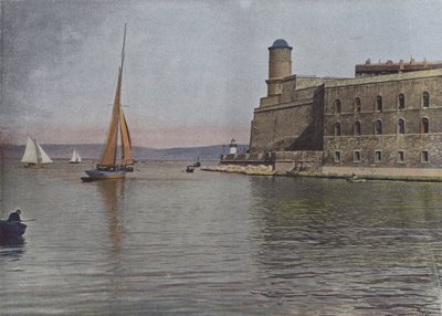 Marseille, Fort Saint-Jean (színes fotó) alkotó: (after) French Photographer