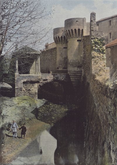 Pernes, Chateau (színes fotó) alkotó: (after) French Photographer