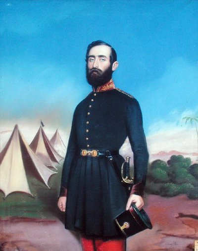 Dr. Marmonnier (1813-91) a francia hadsereg sebésze Afrikában alkotó: (after) French School