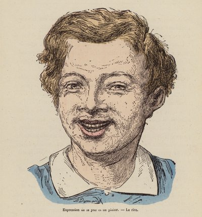 Nevetés (színes metszet) alkotó: (after) French School