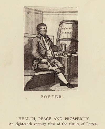 Porter (metszet) alkotó: (after) Irish School