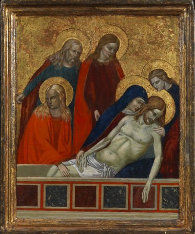 Krisztus síremléke, esetleg 19. század (tempera a panelen) alkotó: (after) Italian School