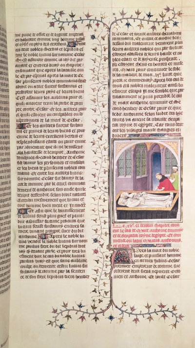 Marcus Antonius és Kleopátra sírja, a Boucicaut mester és műhely munkája alkotó: (and workshop) Boucicaut Master