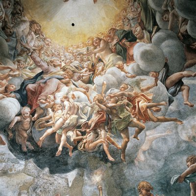 Szűz mennybemenetele, kupola alkotó: (c.1489 1534) Correggio