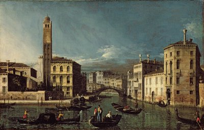 Canal Scene, Velence alkotó: Giovanni Antonio Canal