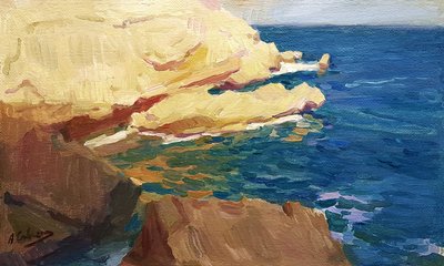 Cala Tangó - Jávea alkotó: Alejandro Cabeza