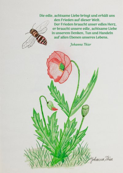 A nemes, figyelmes szeretet képe alkotó: Johanna Thier