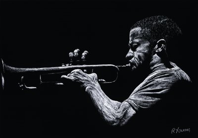 Kortárs jazz trombitás alkotó: Richard Young