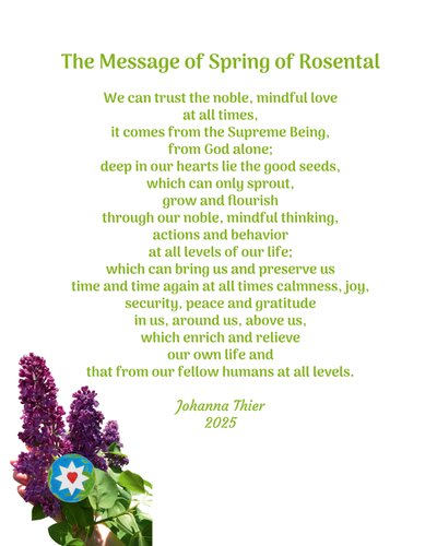 The Message of Spring of Rosental alkotó: Johanna Thier