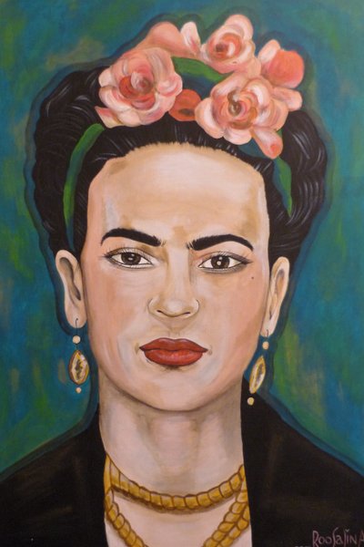 Frida Kahlo változat alkotó: Roosalina
