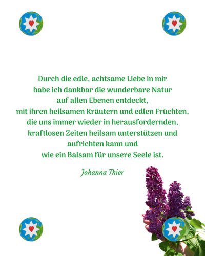 Balzsam a léleknek alkotó: Johanna Thier