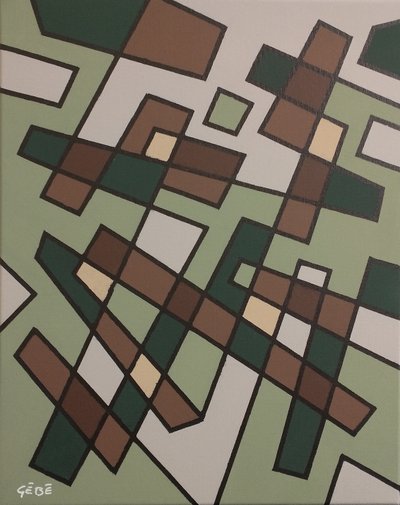 Változó geometria (4. munka az 5-ből) alkotó: Guy Boulianne