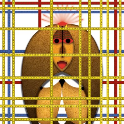 Animal Rationale (I) - Hommage Piet Mondrian alkotó: Alexander Eibach