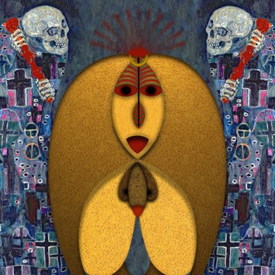 Anima Dannata (V) - Hommage Gustav Klimt alkotó: Alexander Eibach