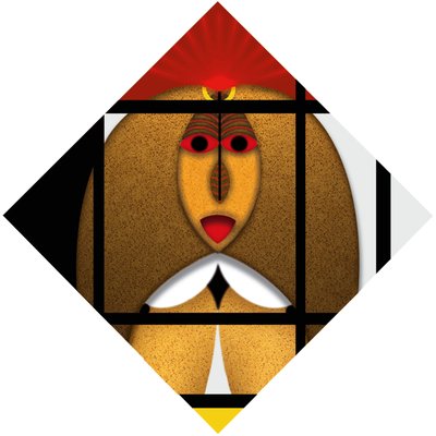 Lockdown (VI) - (aus der Serie Animal Rationale) alkotó: Alexander Eibach