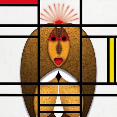 Lockdown (XII) - (aus der Serie Animal Rationale) alkotó: Alexander Eibach