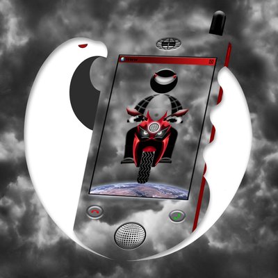 www (III) (weh, weh, weh) (a sorozatból: Skyphone) alkotó: Alexander Eibach