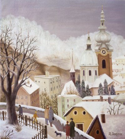 Festungsgasse télen alkotó: Regine Dapra