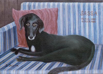 Sassa kutyánk alkotó: Regine Dapra