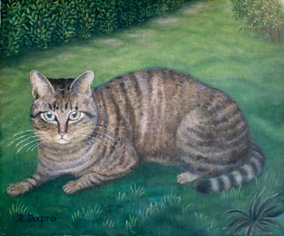 A macska Julia alkotó: Regine Dapra