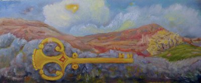 A kulcs megvan, de a házból hiányzik a kulcs. alkotó: Elzbieta Goszczycka