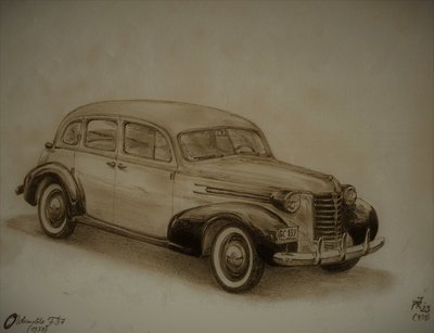 Oldsmobile 1937 von Jörg-Peter Rabe