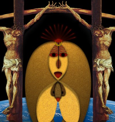 Ecce Homo (I) (a történelmi állat és a történelmi ember) alkotó: Alexander Eibach