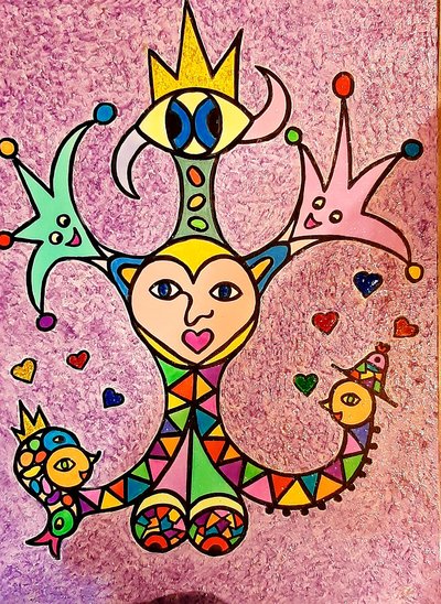 Az önmagát szemlélő szív alkotó: Steffi_Seiler_Art