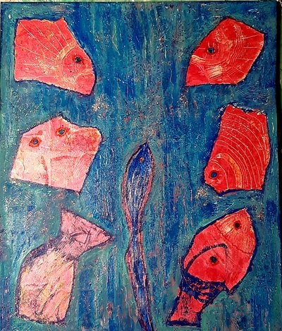 Halak alkotó: Steffi_Seiler_Art