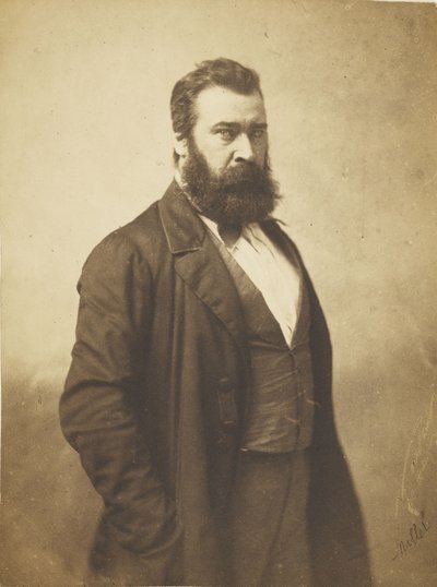 Jean-François Millet, 1856-58 (sózott papírnyomatok üvegnegatívokról) alkotó: Nadar